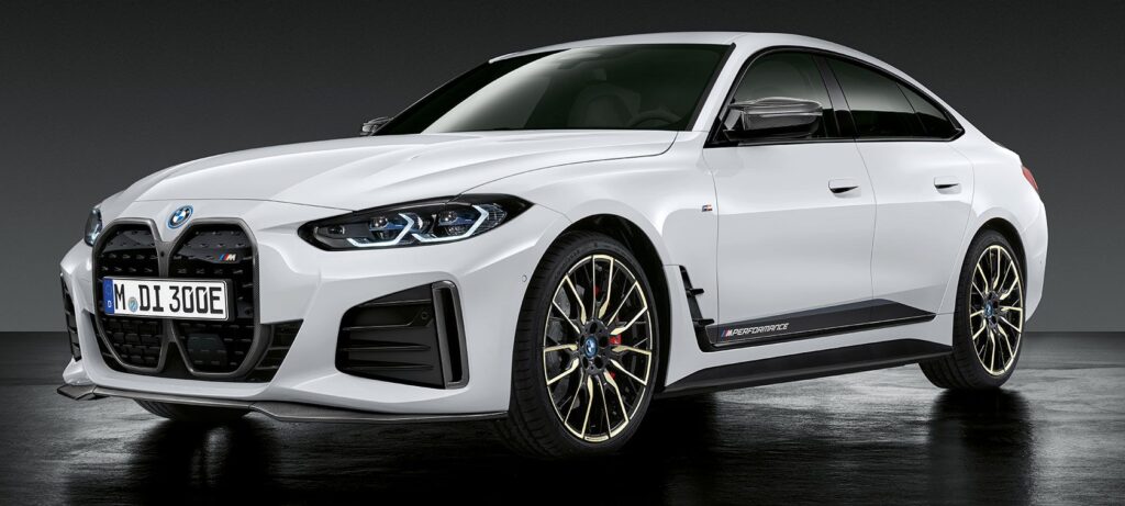 BMW i4 Electric Car with Range of 590km in Single Charge